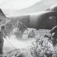 Medevac during battle near Binh Son