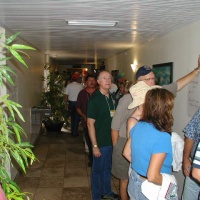 Reunion 2002 - Registration Line