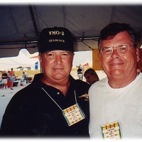 Al Barbour & Tom Dunn at POP A SMOKE Reunion 2002