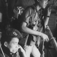 Two members of the 39th Vietnamese Ranger Bn. &HMM-365