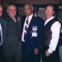 With the Tuskegee Airman