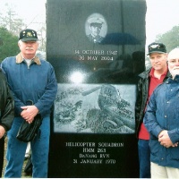 Former VMO-2 men at the Mike Clausen Memorial