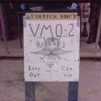 VMO-2 Avionics Shop Sign