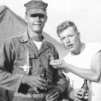 The first Purple Heart in the squadron.