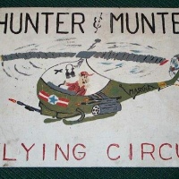 VMO-3 Sign HUNTER & MUNTER FLYING CIRCUS
