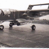 OV-10 Bronco in arm/dearm area