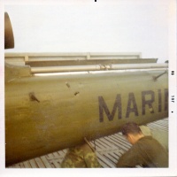 Vmo-6 Gunship WB10 hit by Rocket Shrapnel