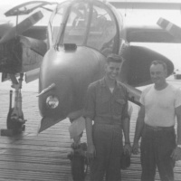 Vmo-6 Marines Sherwood and Hale