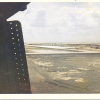 VMO-6 Gunship Approaches Runway Quang Tri
