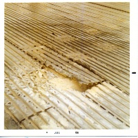 122mm Rocket Hit VMO-6 Flt Line (approx 20 yards from hanger) Quang Tri