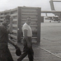 VMO-6 Sgt's Sherwood and Hale