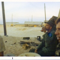 Vmo-6 LCpl George Sikes and ??? Marine