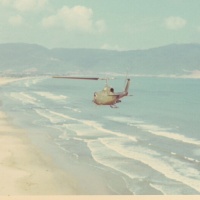 VMO-6 Gunships Returning to Quang Tri from Danang