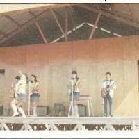 Marines Watch USO Show