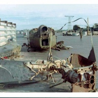 VMO-6 Wrecked Gunship #3