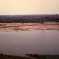 Looking Due East from Guard Tower