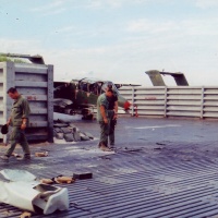 Rocket Hits VMO-6 Flight Line