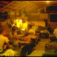 Barracks life in the tropics