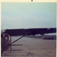 Arty through the wing of O1-C VMO-6 1969
