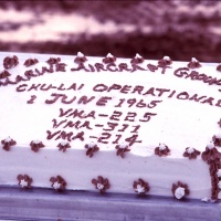 Inaugural Cake at Chu Lai Viet Nam June 1