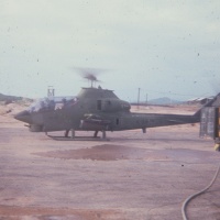 Hot refuel at Baldy