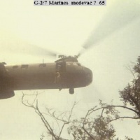 Golf 2/7th Marines support medevac