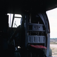 CH-46 crew chief seat