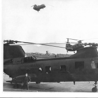 CH-46 Landing