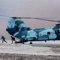 CH-46E CAMO Paint Scheme