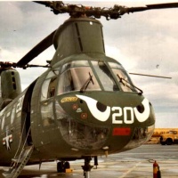 CH-46D Back in the states as a crew chief