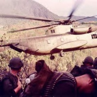 CH-53A lifts out of a zone in Northern I Corps