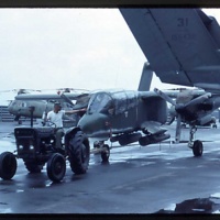 Gunny Black pulling OV-10 Bronco