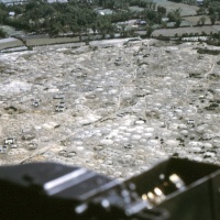 My M60 and the panoramic view out the door of a UH-1E!