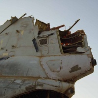 CH-46E 153389 Mike Clausen's Helicopter Damage #2
