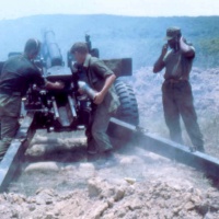 105 MM gets some by Bravo Battery 1-12