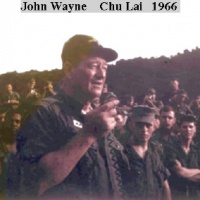 7th Marines pic - John Wayne at Chu Lai