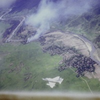 VMA 225 A4C Aircraft over Target.