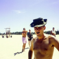 VMA 225 Marines on the Beach at No Dang Twat Chu Lai