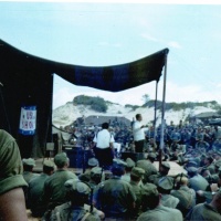 USO show at Chu Lai Aug. 1965