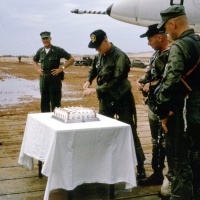 Inaugural Landing Cake Cutting Ceremony at Chu Lai June 1