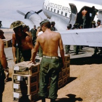 San Miguel Beer arrives at Chu Lai Aug. 1965