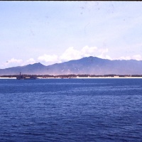 LST lands on beach at No Dang Twat at Chu Lai May 22
