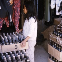 Coke for sale in the Ville South West of Chu Lai Sept. 1965.