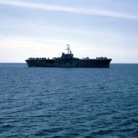 LPH 2 Iwo Jima off Chu Lai May 22