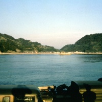 Islands in the Inland Sea Japan on board the Washoe County LST 1165 May 17