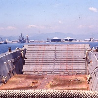 LCU Transport from Iwakuni Harbor to LSD 19 USS Comstock May 17