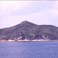 Island rising in the Sea of Japan on the way to Chu Lai May 17