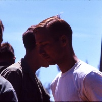 Plane Captain Duke Hagee on Flight Line at Chu Lai Aug. 1965.