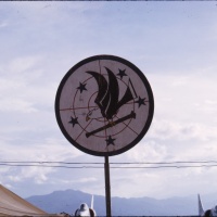 VMA 225 Squadron Emblem Flight Line Chu Lai Aug. 1965