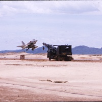VMA 225 A4C Aircraft on Take Off at Chu Lai Aug. 1965